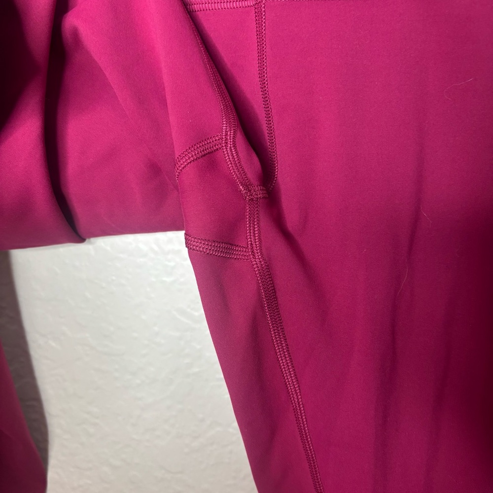 Lululemon Wunder Train High Rise Magenta Pink 25” Tight Leggings Size 4 Small - Picture 4 of 7